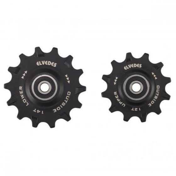 Coppia Pulegge Cambio Elvedes 12/14 Denti Sram Eagle XX1/X01/GX 12 velocità